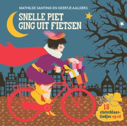 snelle piet ging uit fietsen